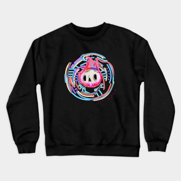 Cosmic Junky Crewneck Sweatshirt by notthatparker